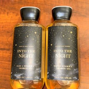 BBW 2pc Into the Night Shower Gel